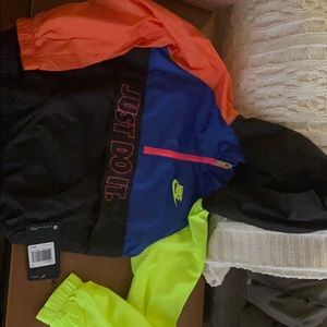 Nike boys- multi color- track jacket